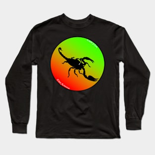 Scorpion Red/Green Gradient Long Sleeve T-Shirt